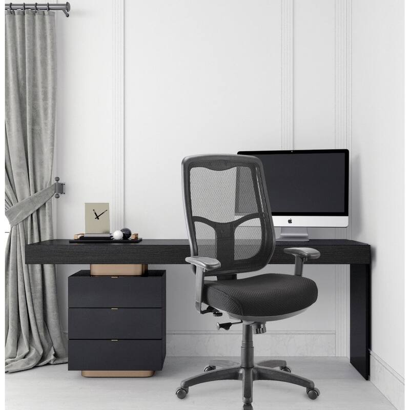 TempurPedic® MeshBack Swiveling Task Chair, Black Bed Bath & Beyond