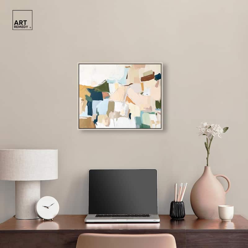 Pastel Mixture Canvas by Art Remedy