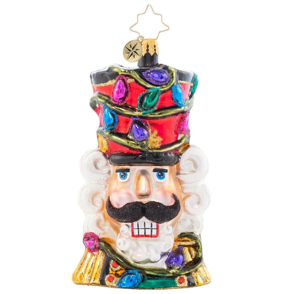 Christopher Radko Bright Light Nutcracker Christmas Ornament 1021662