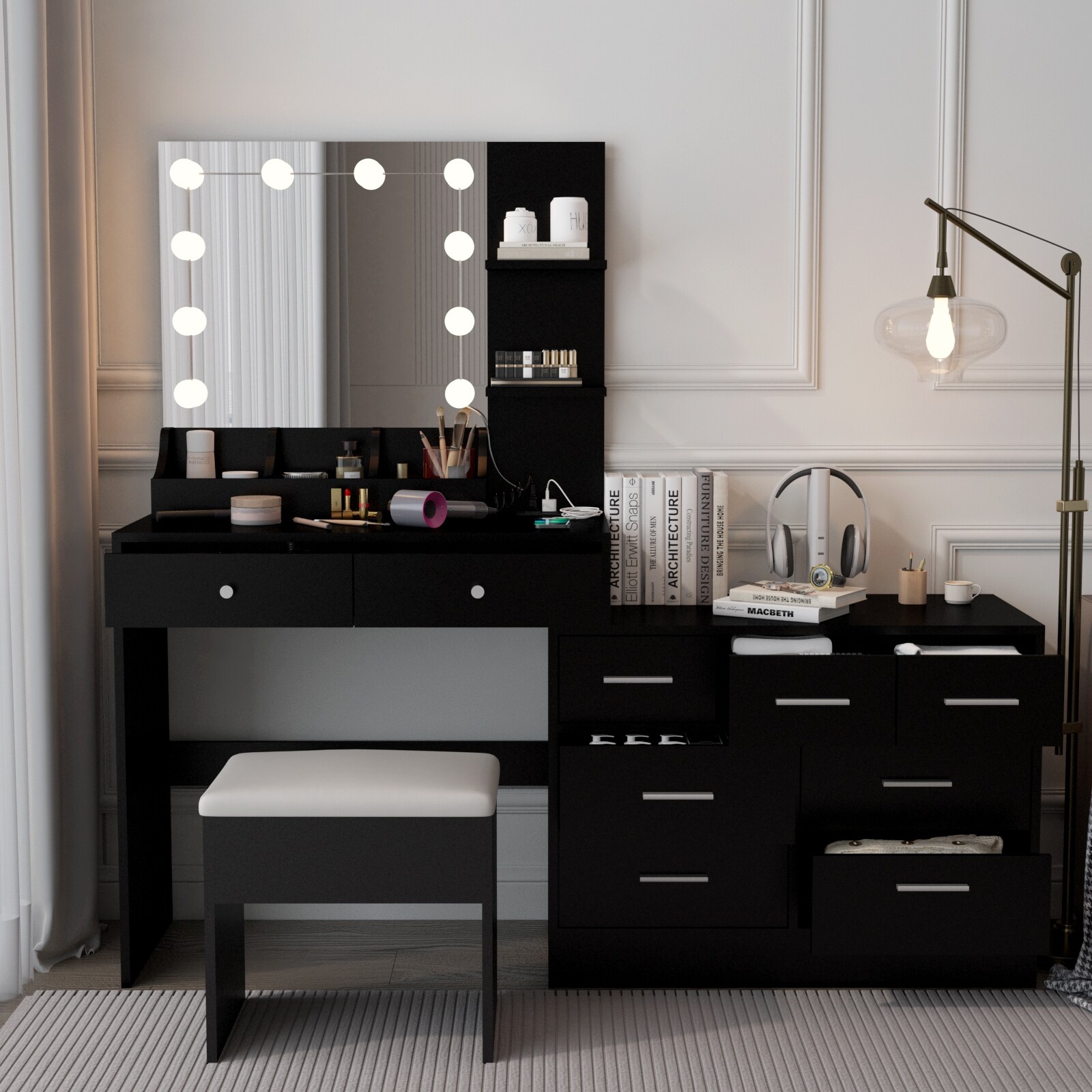 Allure vanity desk sale