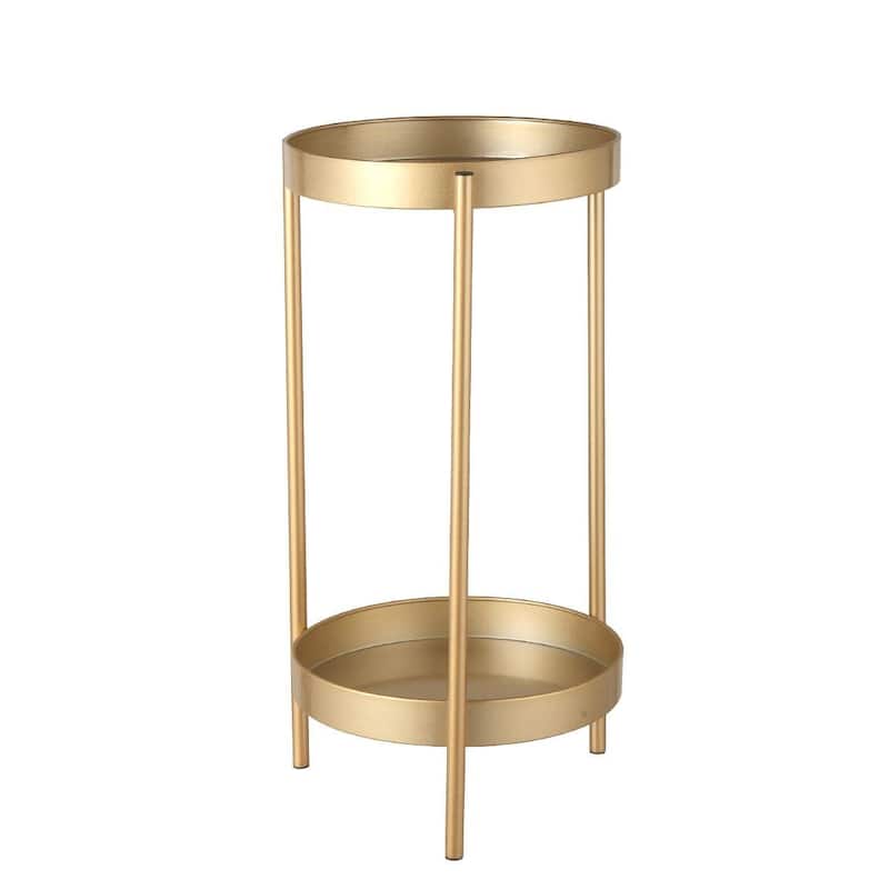 Indoor&Outdoor Modern Plant Stand, Foldable Potted Plant Holder