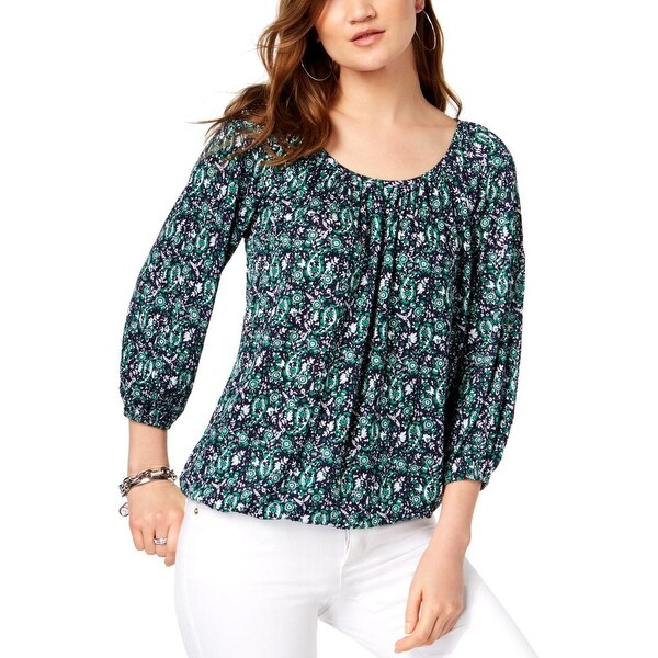 michael kors paisley top