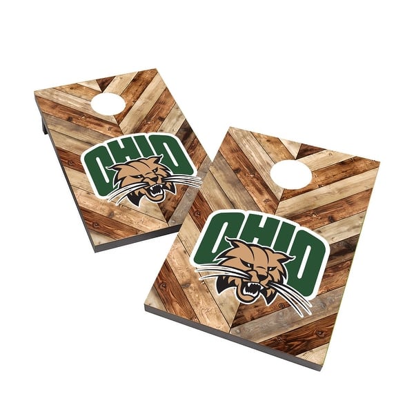 slide 2 of 6, Ohio University Bobcats 2x4 Cornhole Bag Toss