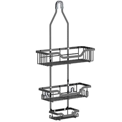 Utopia Alley KD Rust-Resistant Steel Shower Caddy for Shower Heads - Hanging Shower Caddy Organizer - 11.81*4.92*26.38"