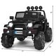 preview thumbnail 14 of 21, Costway 12V Kids Ride On Truck RC Car w/ LED Lights Music Trunk