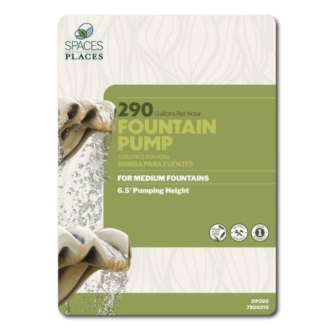 Beckett 1/32 hp 290 gph 115 volt Fountain Pump