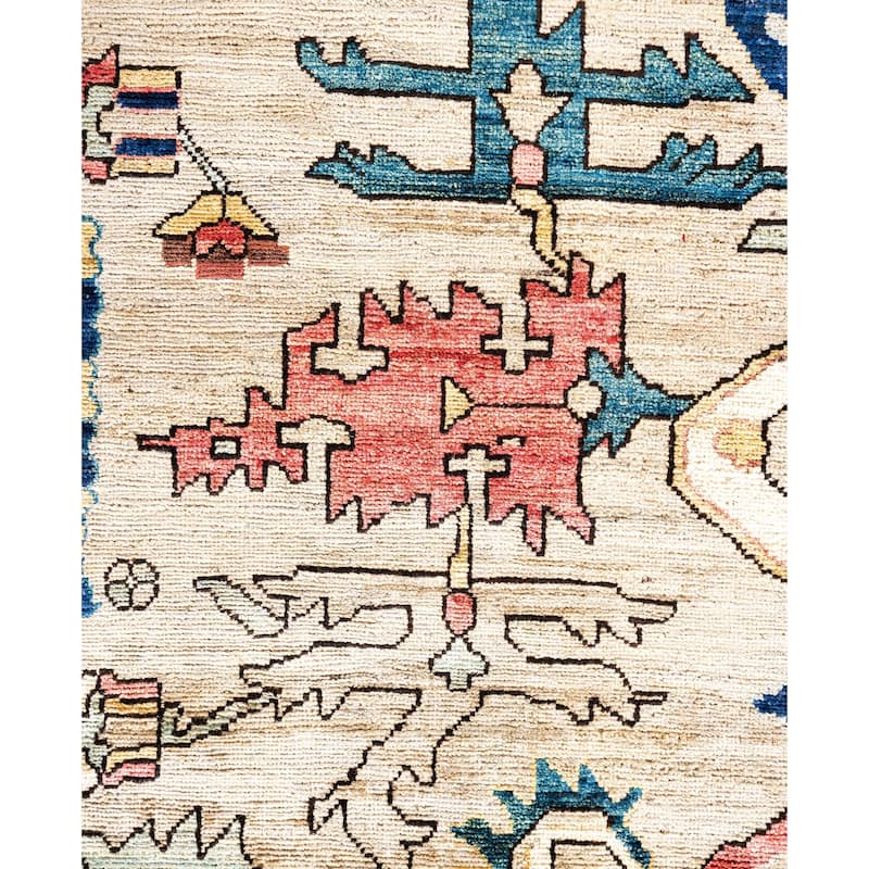 Serapi One-of-a-Kind Hand-Knotted Area Rug - Beige - 10' 2" x 14' 0"