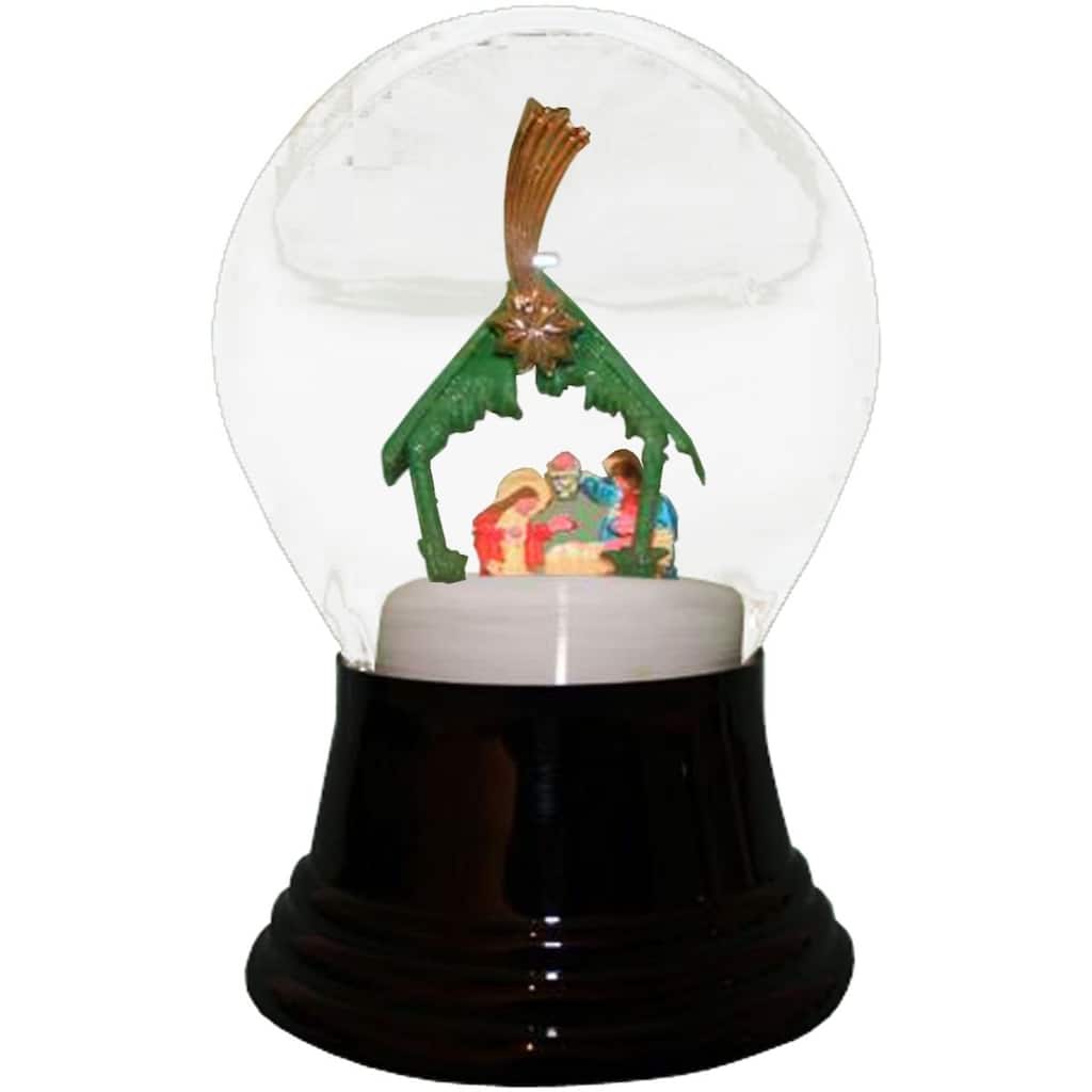 5" Perzy Medium Nativity Scene Christmas Snow Globe