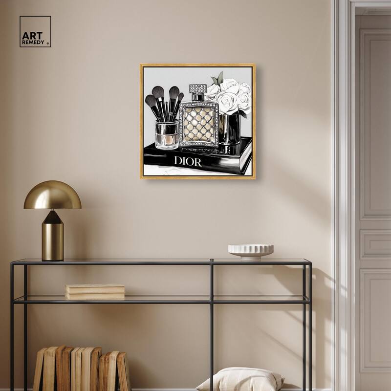 Classy Ink Glam Setup Canvas by Art Remedy