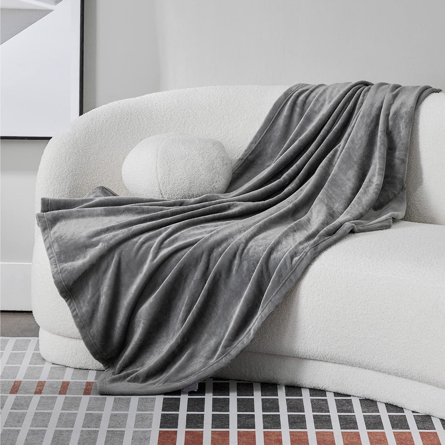 Faux Fur Throw Blanket for Couch Fuzzy Soft Plush Thick Bubble Blanket for Sofa Bedroom Living Room 60 80 Inches Bed Bath Beyond 41507902