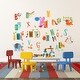 preview thumbnail 4 of 9, Walplus Kids Learning A to Z Letters Wall Sticker Nursery Decor Decal