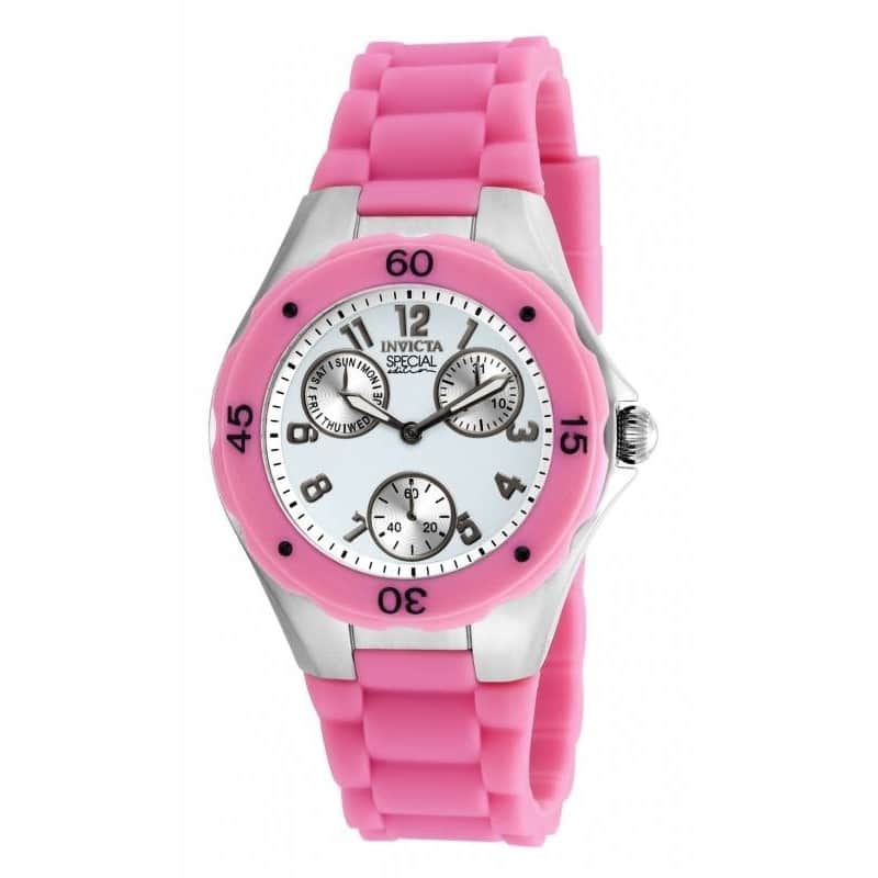 Invicta Women's 18791 Angel Quartz Chronograph White Dial Watch