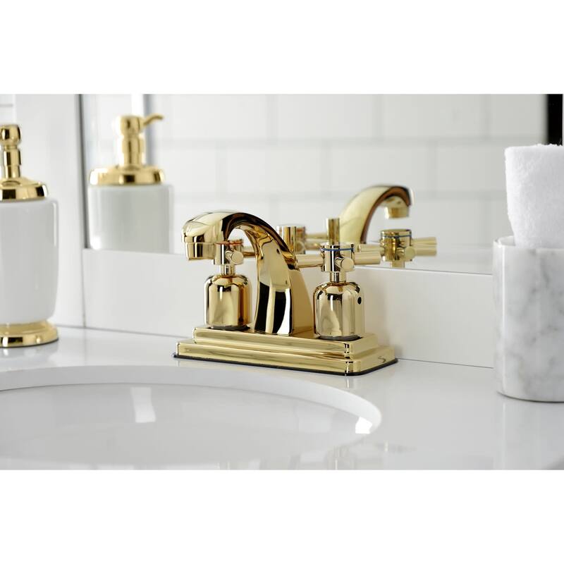 Kingston Brass Concord 1.2 GPM Centerset Bathroom Faucet with Pop-Up