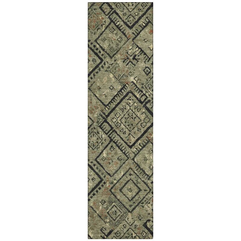 Machine Washable Indoor/ Outdoor Global Andes Chantille Rug