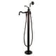 preview thumbnail 19 of 36, English Country Freestanding Tub Faucet with Hand Shower