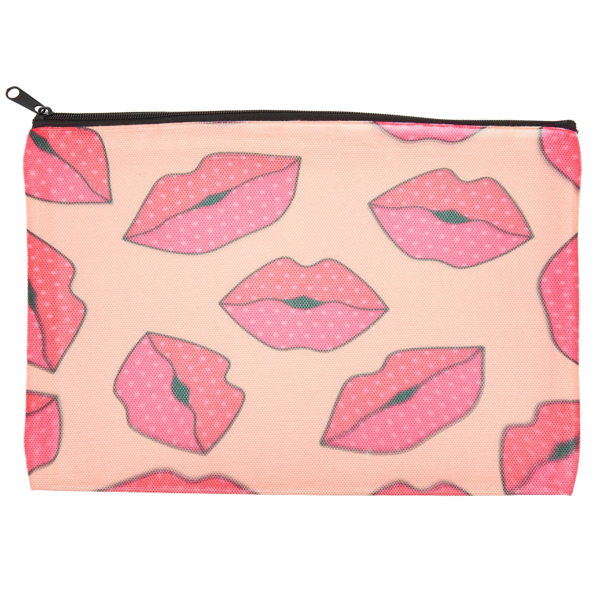 Blank Sublimation Canvas Bags, DIY Cosmetic Zipper Pouch Set (10 x