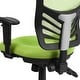preview thumbnail 69 of 164, Nicholas Mid-Back Blue Mesh Multifunction Executive Swivel Ergonomic Office Chair with Adjustable Arms