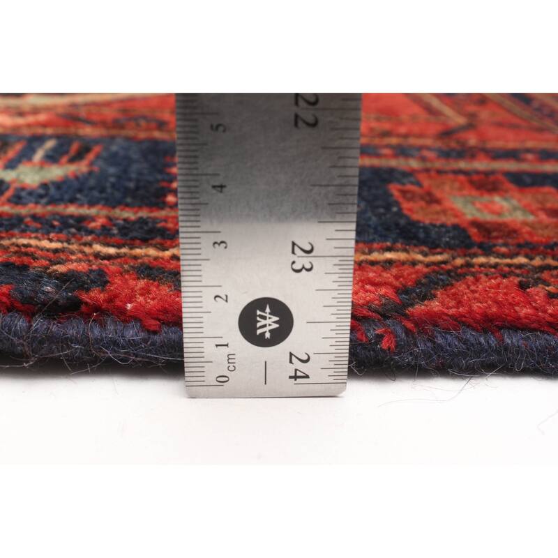 ECARPETGALLERY Hand-knotted Anatolian Vintage Red Wool Rug - 4'0 x 6'4