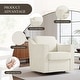 preview thumbnail 4 of 101, Modern Swivel Upholstered Armchair Accent chair Set of 2