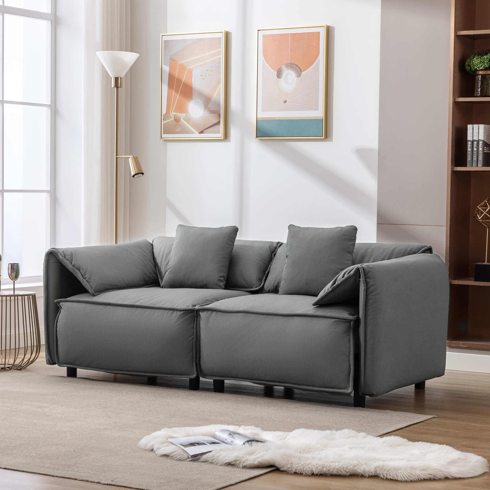 2 seater accent best sale sofa