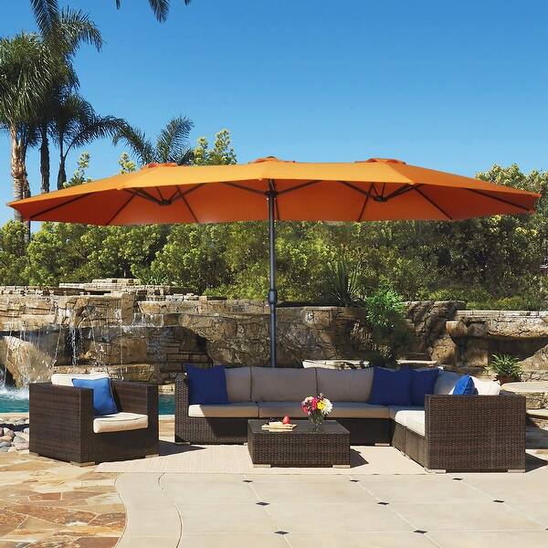 cantilever patio umbrella with tilt 10 Feet Offset Hanging Umbrella Base Patio Cantilever Umbrella