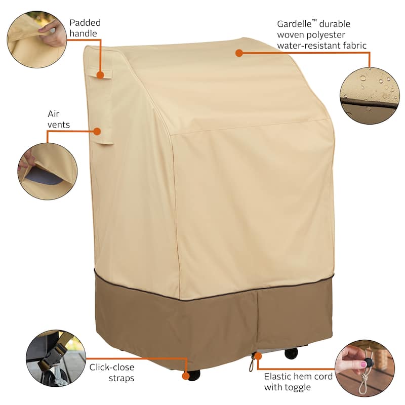 Classic Accessories Veranda Water-Resistant 24 Inch BBQ Grill Cover