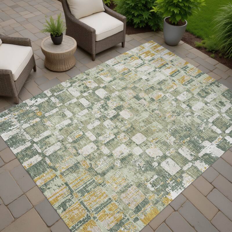 Machine Washable Indoor/ Outdoor Casual Foxfield Chantille Rug