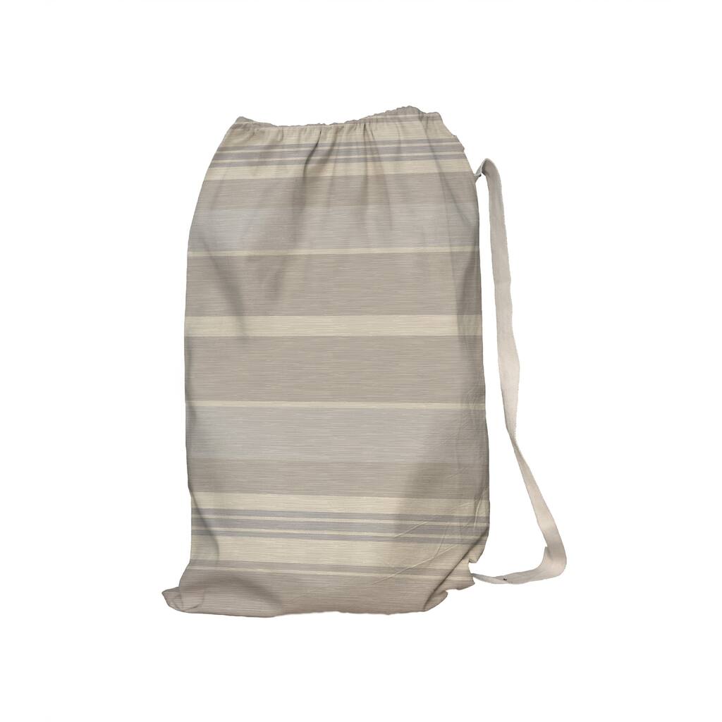 HUNTINGTON NATURAL Laundry Bag By Kavka Designs - 28" x 36"