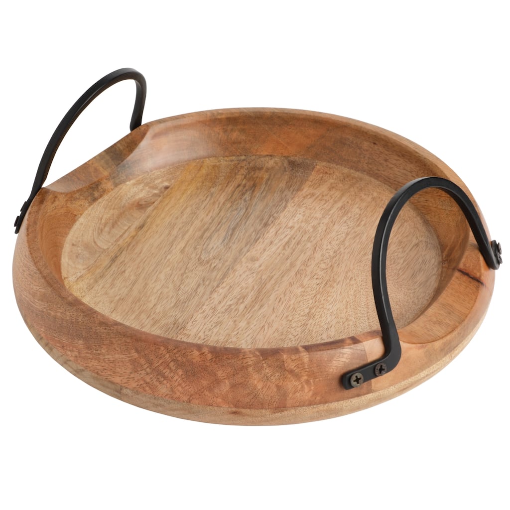 Mikasa Gourmet Basics Knox Mango Wood Serving Tray