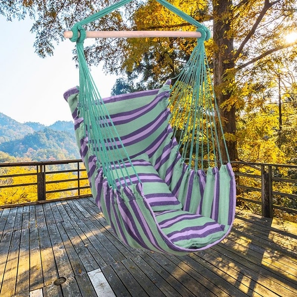 Hanging rope store seat