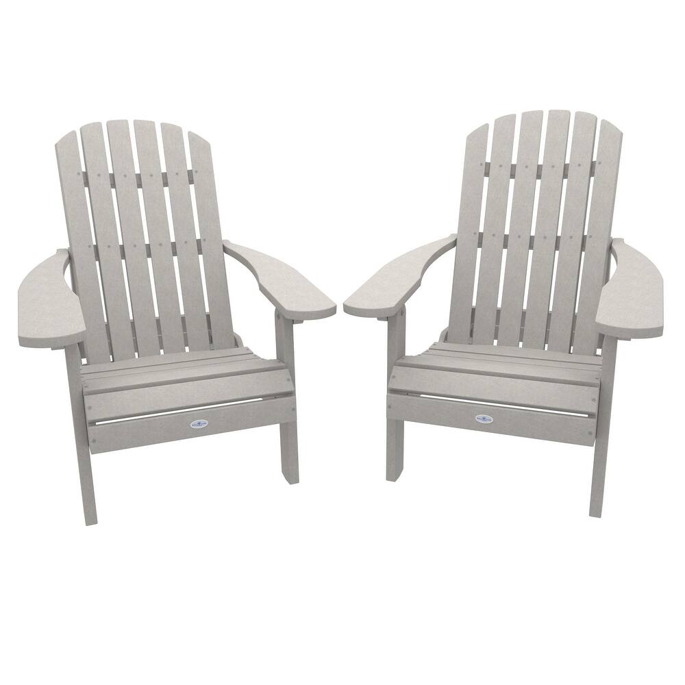 BAHIA VERDE OUTDOORS Cape Folding and Reclining Adirondack Chair Set