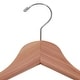 preview thumbnail 7 of 5, Household Essentials Cedar Garment Thin Hanger, Pack of 12