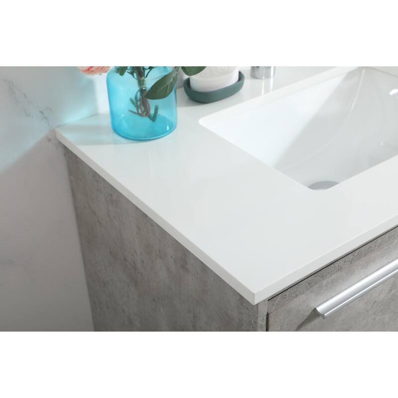 Brush 24 - 30 Inch Single Bathroom Vanity