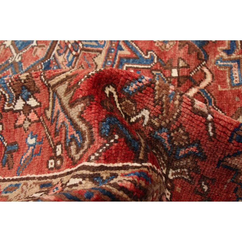 ECARPETGALLERY Hand-knotted Sarabi Light Red Wool Rug - 7'7 x 10'7