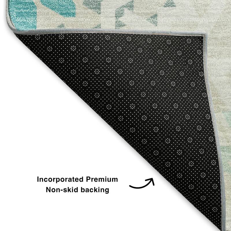 Premium Washable Super Soft Boho Global Mayfield Rug