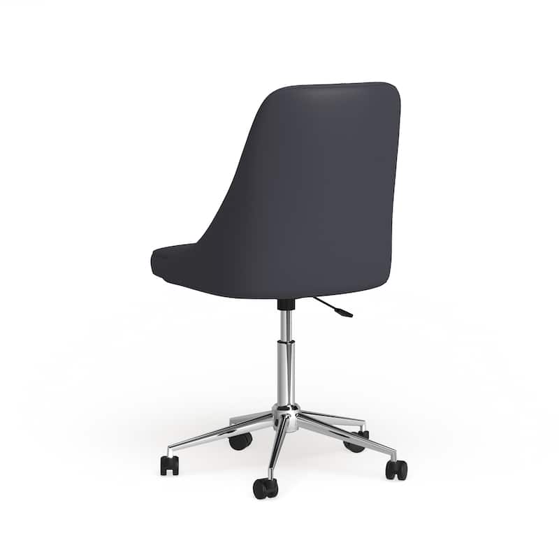 Carson Carrington Ockelbo Button-tufted Office Chair with Faux Leather - N/A