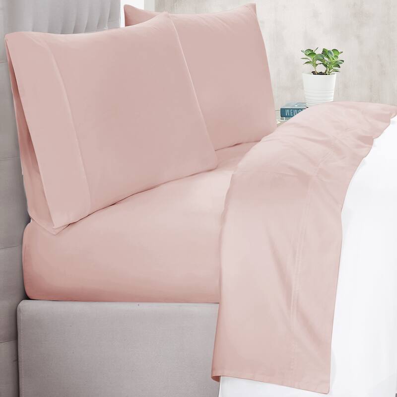 Christian Siriano NY® 300TC Cotton Sateen 4 Piece Sheet Set