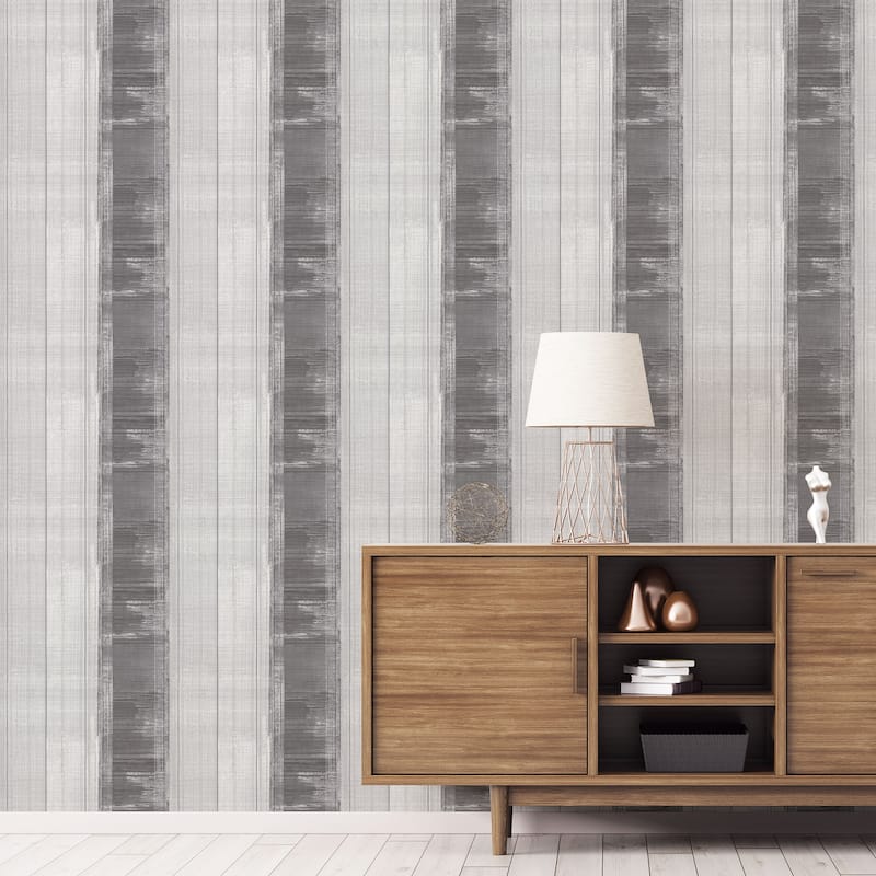 Galerie Wallcoverings Atmosphere Sublime Stripe Non-woven Matte Wallpaper Roll