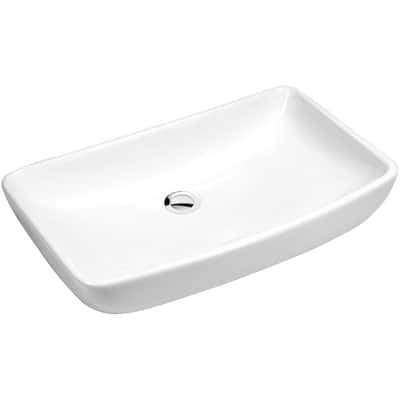 Karran USA VC-504 Valera 24" Rectangular Vitreous China Vessel
