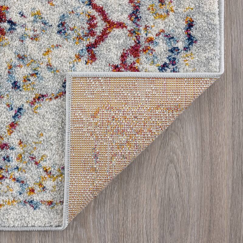 Gematria Bohemian & Eclectic Oriental Indoor Area Rug