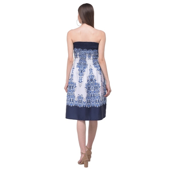 tube top beach dress