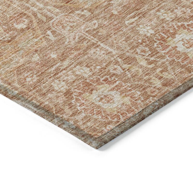 HomeRoots Floral Transitional Rectangle Outdoor Rug