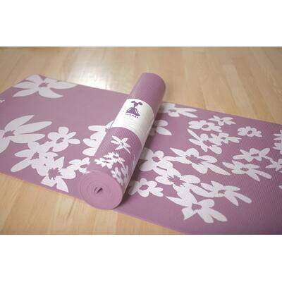 Shop Yogarat Ratmat Classic Yoga Mat Falling Flower Violet