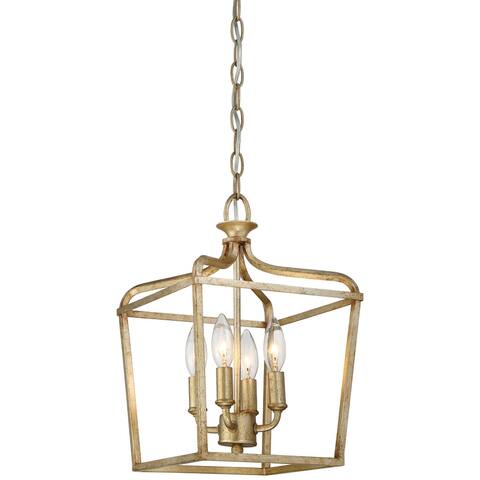 Minka-Lavery Laurel Estate 4-Light Pendant/Semi-Flush Ceiling Light-Traditional