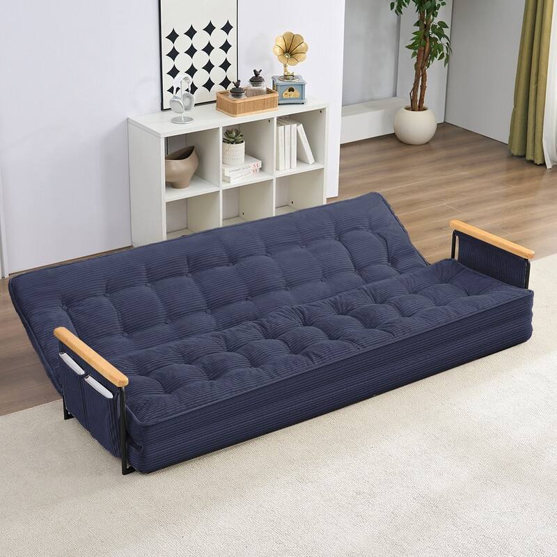 Mixoy Muti-Functional Folding Floor Sofa Bed,3-Seater,2-Seater,1-Seater Lazy Futon Sofa with 6 Position Adjustable Backrest