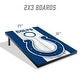 preview thumbnail 2 of 5, Indianapolis Colts NFL Compact 2x3 Tailgate Cornhole Board Set