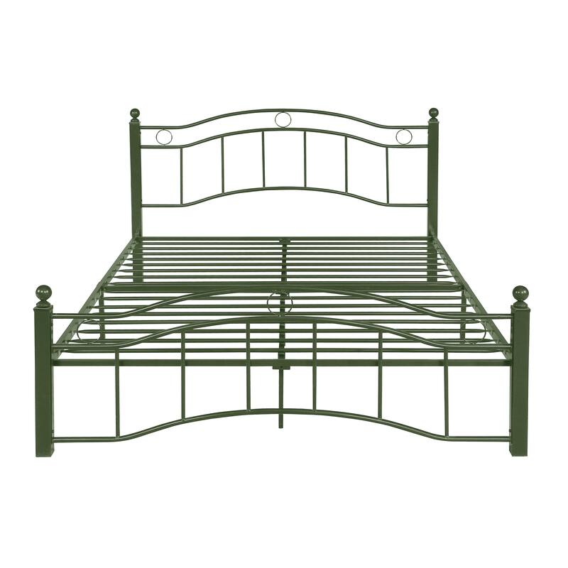 Bouvardia Contemporary Iron Bed Frame by Christopher Knight Home