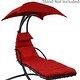 preview thumbnail 2 of 7, Sunnydaze Replacement Cushion and Umbrella for Floating Lounge Chair