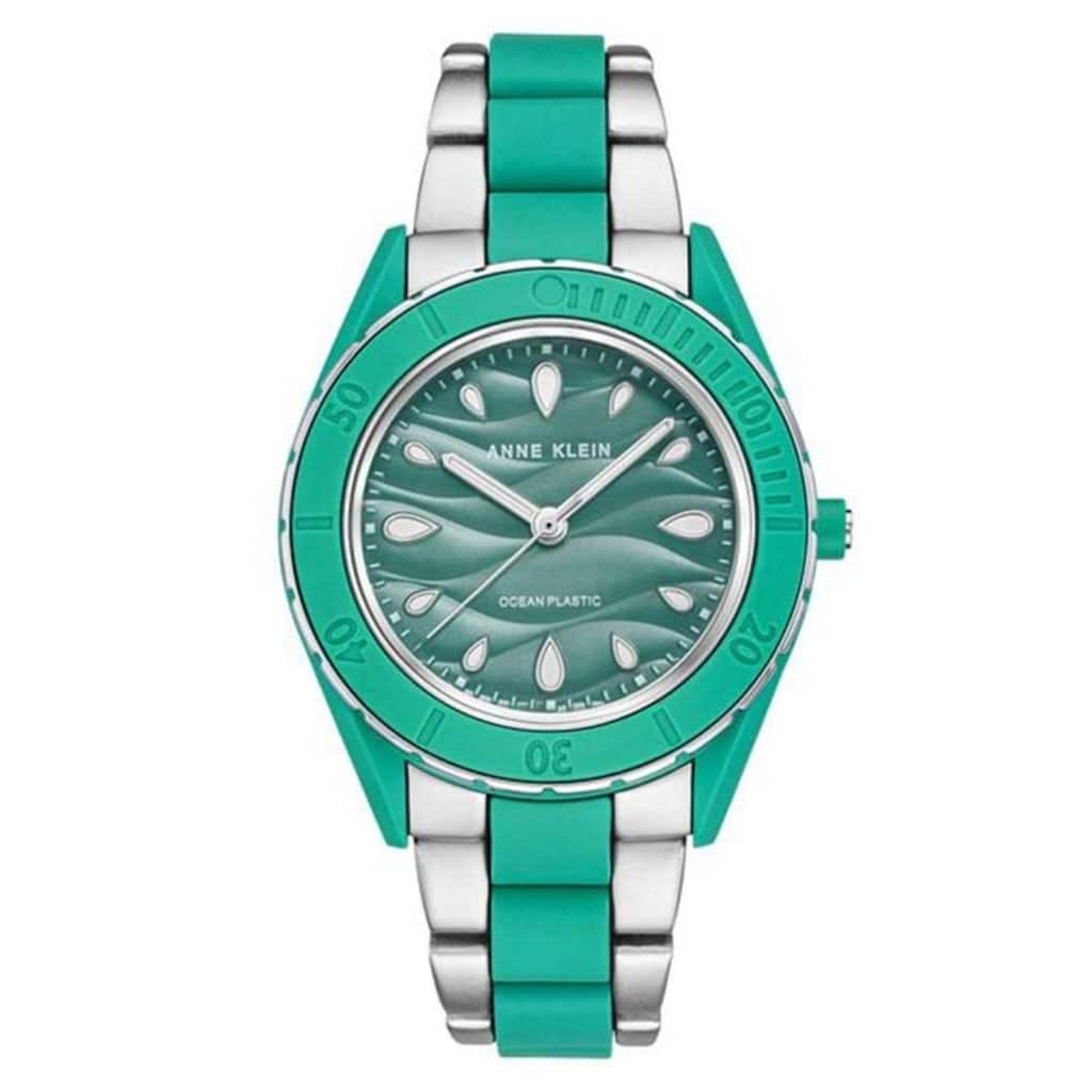 Anne Klein Women's Classic Green Dial Watch - AK/3911SGSV - One Size