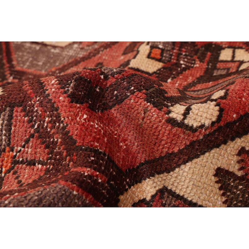 ECARPETGALLERY Hand-knotted Antalya Vintage Red Wool Rug - 6'6 x 10'0